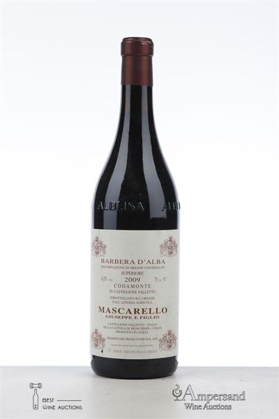 BARBERA D'ALBA CODAMONTE 2009 - Mascarello giuseppe e figlio - 1 Bottle