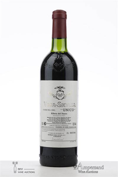 VEGA SICILIA UNICO 1981 - Vega Sicilia - 1 Bottle