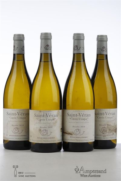 SAINT VERAN CUVEE UNIQUE 2010 - Guffens Heynen - 4 Bottles