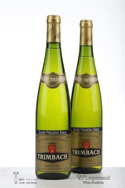 RIESLING CUVEE FREDERIC EMILE 2003 - Trimbach - 2 Bottles