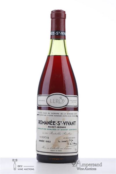 ROMANEE ST VIVANT 1982 - Domaine de la Romanee Conti - 1 Bottle