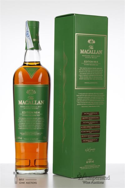 MACALLAN EDITON N°4 NV - Macallan - 48.4% - Bottled 2018 - 1 Bottle - Oc 1