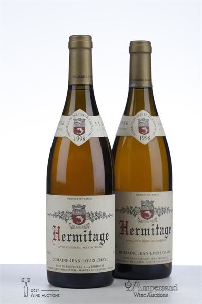 HERMITAGE BLANC 1998 - Jean Louis Chave - 2 Bottles