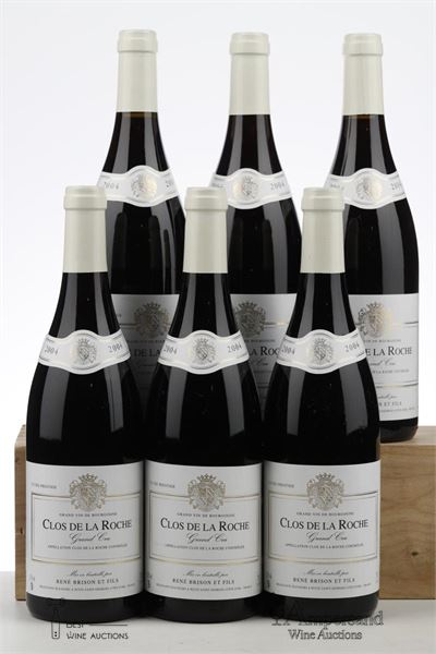 CLOS DE LA ROCHE 2004 - Rene Brison - 6 Bottles