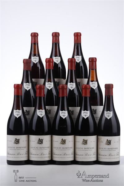 SAVIGNY LES BEAUNE LA DOMINODE 1981 - Chanson - Mb - 12 Bottles