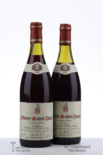 MOREY ST DENIS 1985 - Grivelet - 2 Bottles