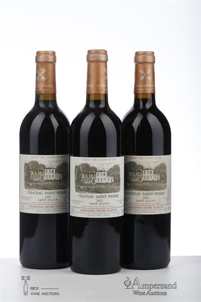 SAINT PIERRE 2001 - Mc - 3 Bottles