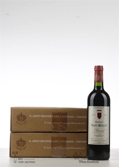 FRANC MAILLET 2009 - Mc - 12 Bottles - Oc 6