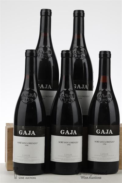 SORI SAN LORENZO 1996 - Gaja - 5 Bottles