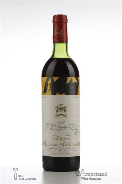 MOUTON ROTHSCHILD 1974 - 1 Bottle