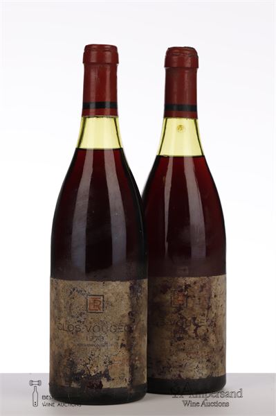 CLOS VOUGEOT 1978 - Rene Engel - 2 Bottles