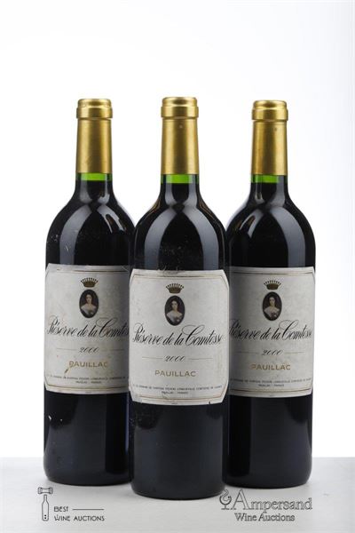 RESERVE DE LA COMTESSE 2000 - Mc - 3 Bottles