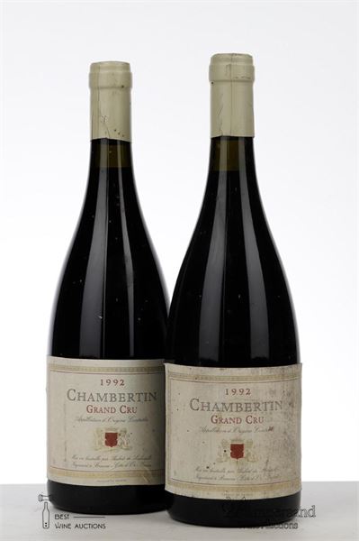 CHAMBERTIN 1992 - Hubert de Lachapelle - 2 Bottles