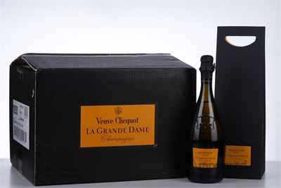VEUVE CLICQUOT LA GRANDE DAME 1996 - Veuve Clicquot - 6 Bottles - Oc 1