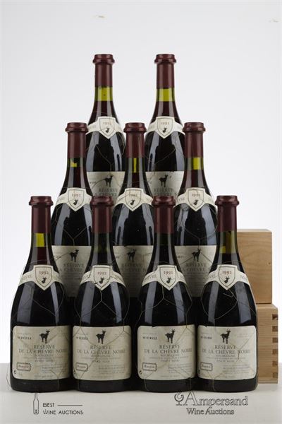 BOURGOGNE RESERVE DE LA CHEVRE NOIRE 1992 - Boisseaux  Estivant - 9 Bottles