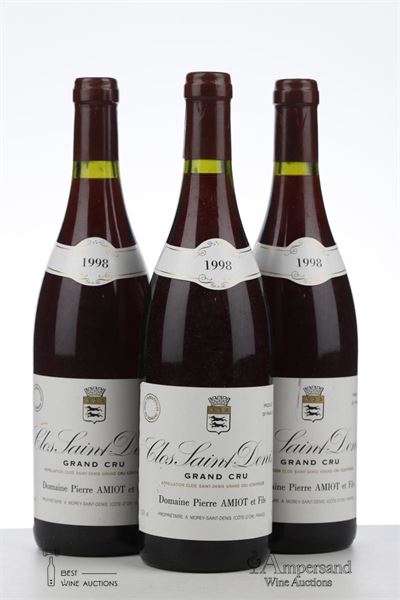 CLOS ST DENIS 1998 - Pierre Amiot - 3 Bottles
