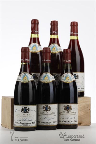 HERMITAGE LA CHAPELLE 1978 - Paul Jaboulet - 6 Bottles