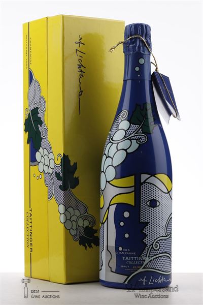 TAITTINGER COLLECTION LICHTENSTEIN 1985 - Taittinger - 1 Bottle - Giftbox