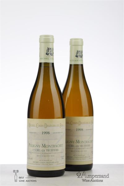 PULIGNY MONTRACHET LA TRUFFIERE 1998 - Michel Colin - 2 Bottles