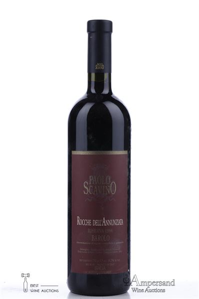 BAROLO RISERVA ROCCHE DELL' ANNUNZIATA 1998 - Paulo Scavino - 1 Bottle