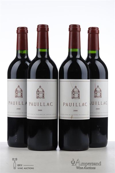 PAUILLAC DE CHATEAU LATOUR 2000 - Mc - 4 Bottles