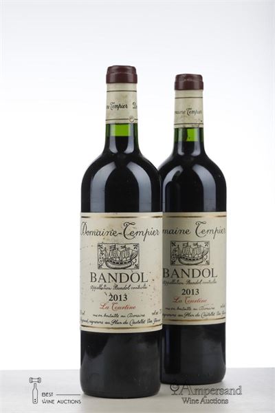 BANDOL CUVEE LA TOURTINE 2013 - Tempier - 2 Bottles