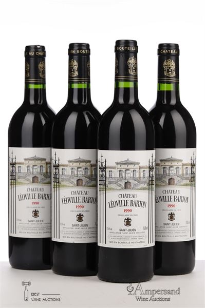LEOVILLE BARTON 1990 - Mc - 4 Bottles