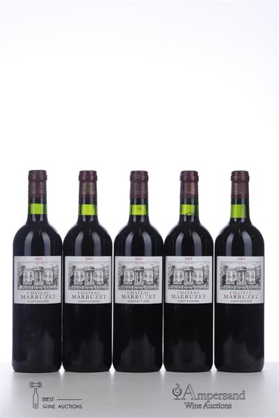 DE MARBUZET 2005 - Mc - 5 Bottles