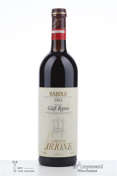 BAROLO CASCINA ARIONE 1983 - Gigi Rosso - 1 Bottle
