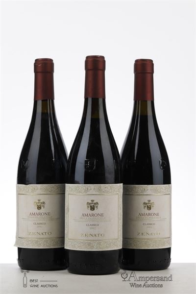 AMARONE DELLA VALPOLICELLA CLASSICO 1991 - Zenato - 3 Bottles