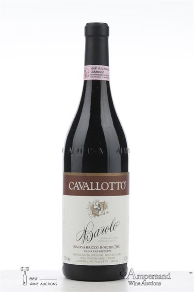 BAROLO BRICCO BOSCHIS VIGNA SAN GIUSEPPE 2001 - Cavallotto - 1 Bottle