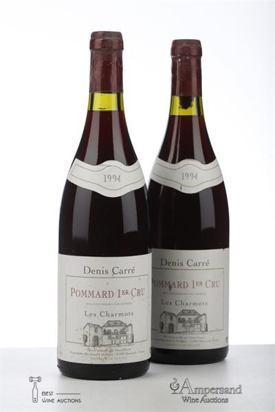POMMARD LES CHARMOTS 1994 - Dennis Carre - 2 Bottles