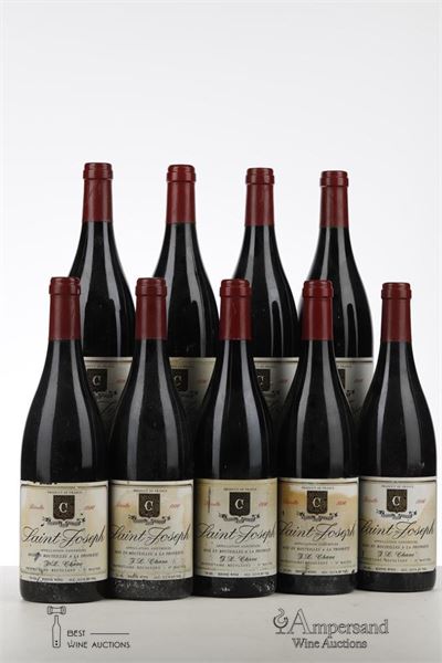 SAINT JOSEPH 1996 - Jean Louis Chave - 9 Bottles