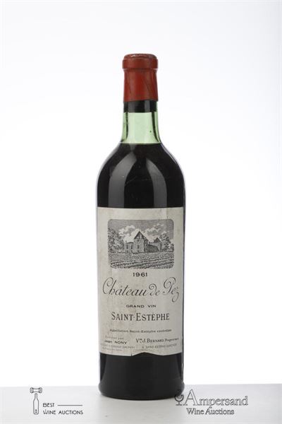 DE PEZ 1961 - Neg. Jean Nony - 1 Bottle
