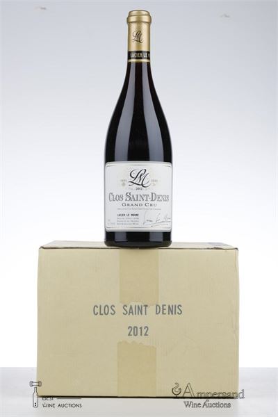 CLOS ST DENIS 2012 - Lucien Le Moine - 6 Bottles - Oc 6