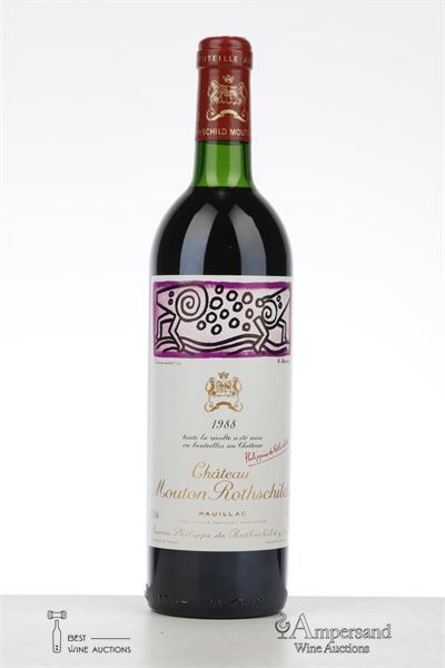 MOUTON ROTHSCHILD 1988 - Mc - 1 Bottle