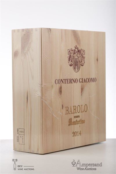 BAROLO MONFORTINO RISERVA 2014 - Giacomo Conterno - 3 Bottles - Owc 3