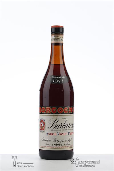 BARBARESCO RISERVA ANTICHI VIGNETI PROPRI 1971 - G. Borgogno - 1 Bottle