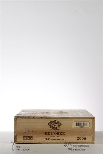 ERMITAGE BLANC DE L'OREE 2006 - Chapoutier - 6 Bottles - Owc 6
