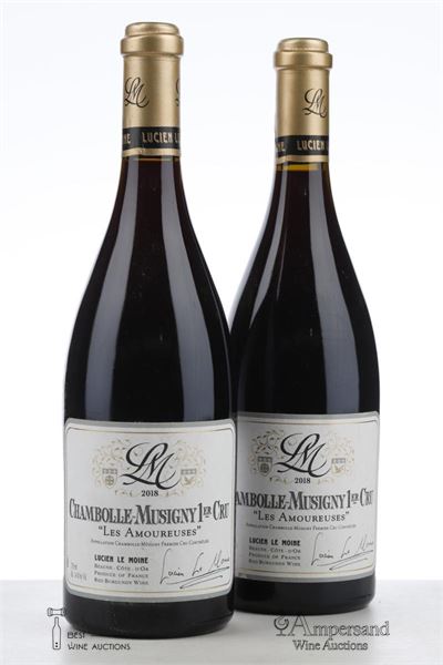 CHAMBOLLE MUSIGNY LES AMOUREUSES 2018 - Lucien Le Moine - 2 Bottles