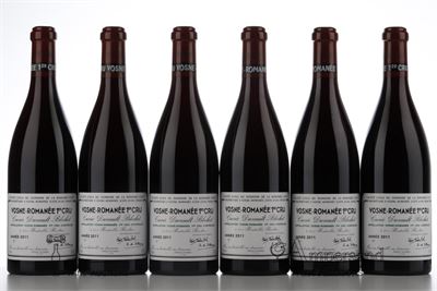 VOSNE ROMANEE CUVEE DUVAULT BLOCHET Domaine de la Romanee Conti 2011 - 6 Bottles in Owc 6