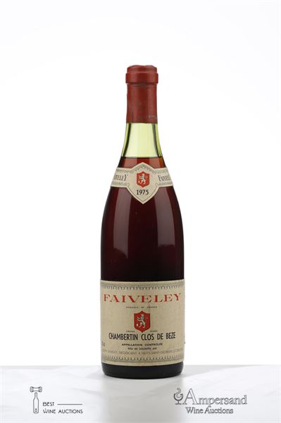 CHAMBERTIN CLOS DE BEZE 1975 - Faiveley - 1 Bottle
