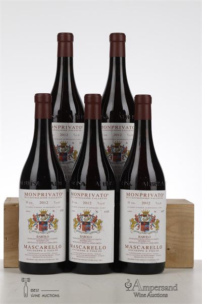 BAROLO MONPRIVATO 2012 - Giuseppe Mascarello - 5 Bottles