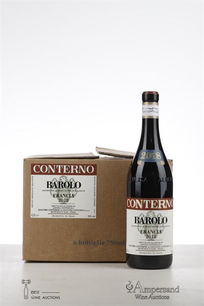 BAROLO FRANCIA 2018 - Giacomo Conterno - 6 Bottles - Oc 6
