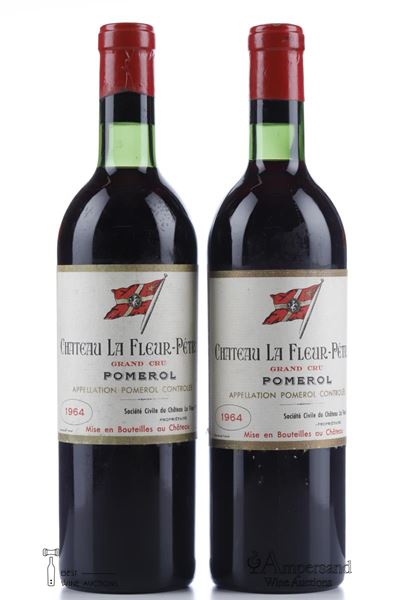 LA FLEUR PETRUS 1964 - 2 Bottles