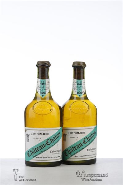 CHATEAU CHALON 1962 - Vichot Girod - 2 x 0,620Ltr