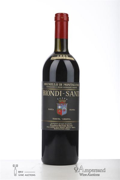 BRUNELLO DI MONTALCINO IL GREPPO 1990 - Biondi Santi - 1 Bottle