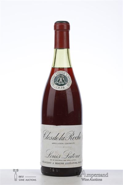 CLOS DE LA ROCHE 1978 - Louis Latour - 1 Bottle
