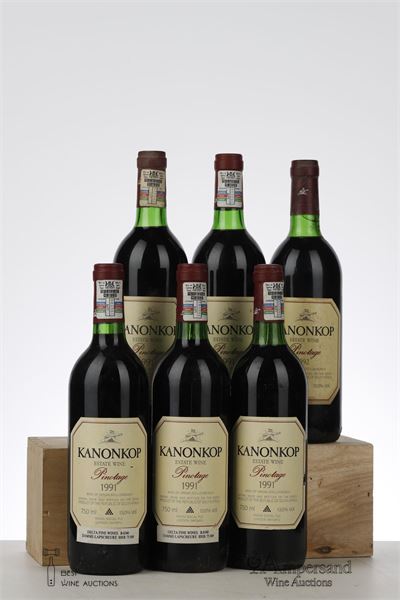 KANONKOP PINOTAGE 1991 - Kanonkop Cellars - 6 Bottles