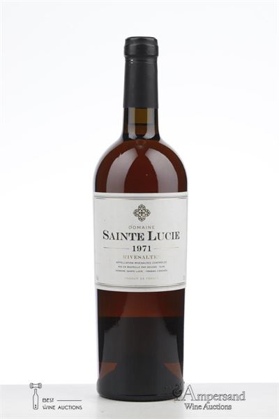 RIVESALTES 1971 - Sainte Lucie - 1 Bottle